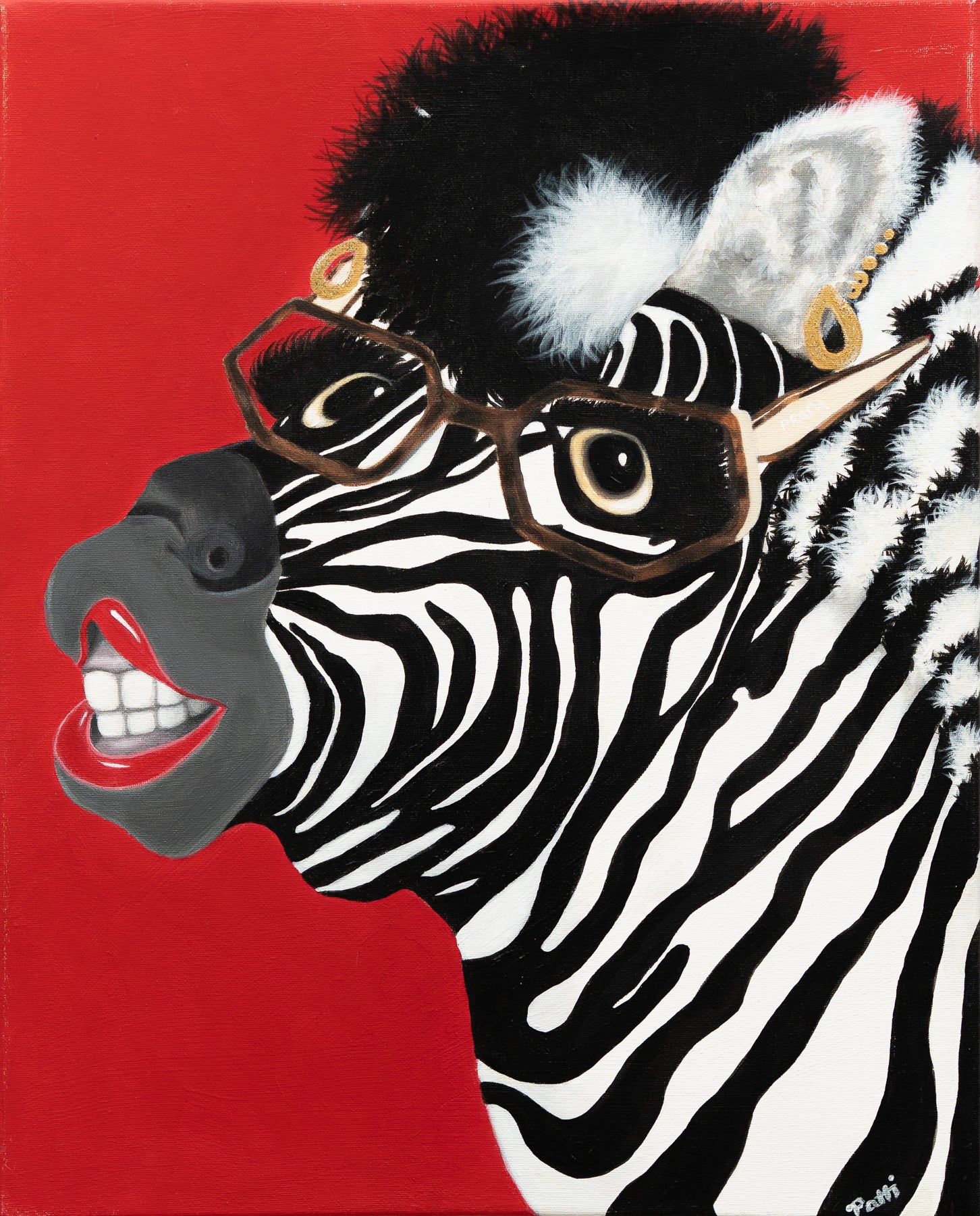 "Zebra Diva"